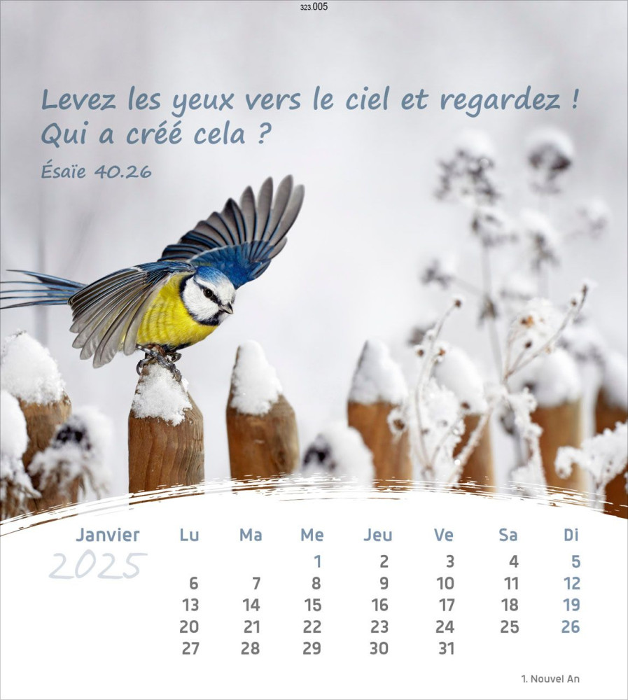 Französisch, Leben für dich - Postkartenkalender