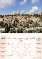 Israël - Calendrier mural