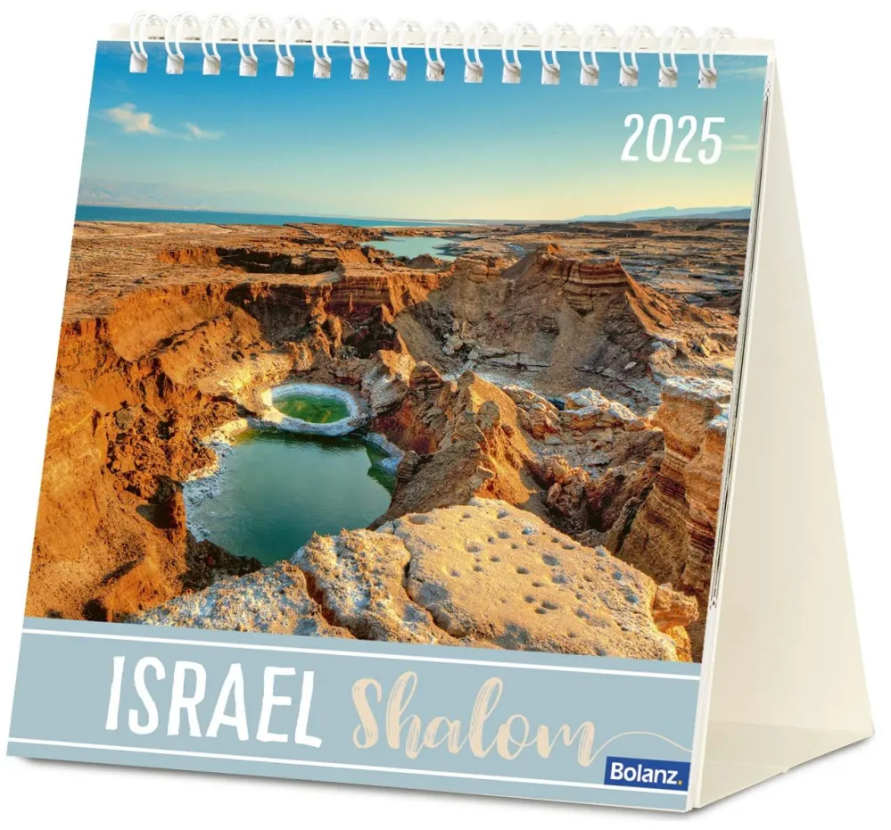 Kalender Israel Shalom - Tischkalender