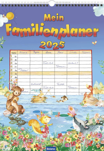 Mein Familienplaner - Wandterminkalender