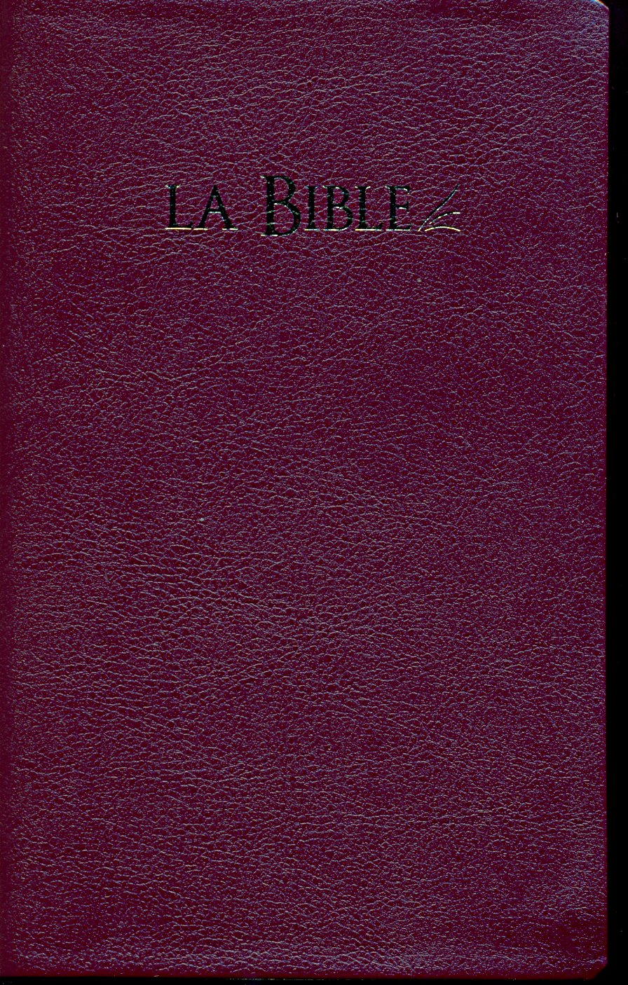 Bible segond 21 compacte, bordeaux - couverture souple, tranche or