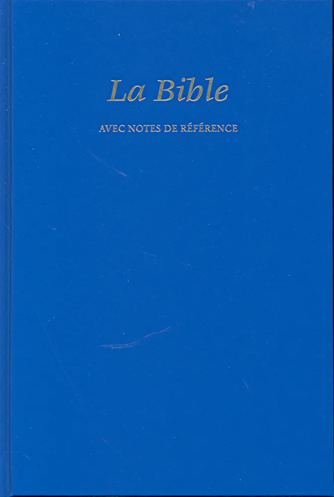 Bibel mit Referenznoten, Segond 21, französisch, blau - Hardcover, Skyvertex