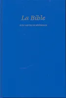 Bibel mit Referenznoten, Segond 21, französisch, blau - Hardcover, Skyvertex