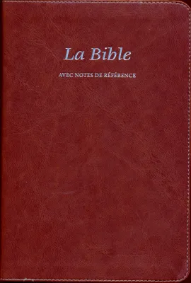 BIBEL SEGOND 21 REFERENZ, BIEGSAM, LEDERIMITAT, GRIFFREG., BRAUN