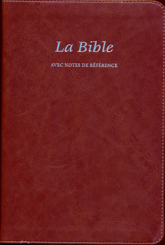 BIBEL SEGOND 21 REFERENZ, BIEGSAM, LEDERIMITAT, GRIFFREG., BRAUN