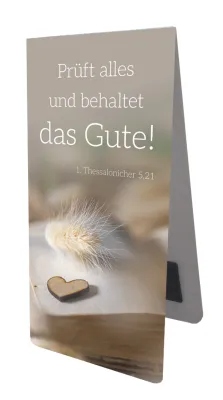 Magnet Lesezeichen Jahreslosung - 1. Thessalonicher 5:21