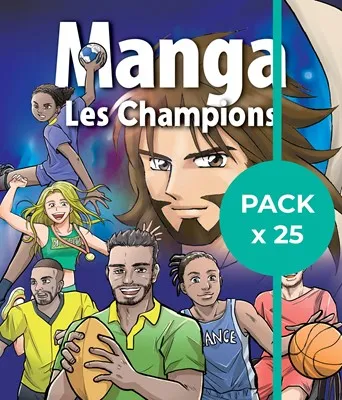 Manga Les Champions [Lot de 25] - (édition sportive de l'Évangile en manga)