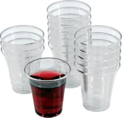 WEINBECHER AUS PLASTIK 1000 STÜCK - ABENDMAHL