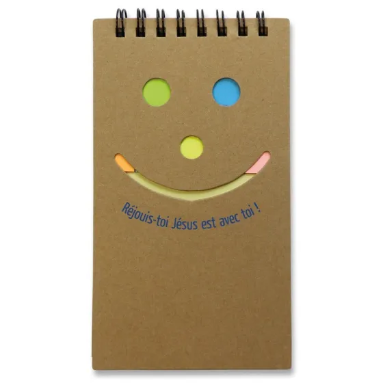 Carnet de note+Post-it Réjouis-toi…