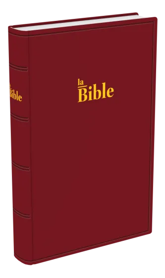 Bible Darby, format standard, grenat - couverture rigide