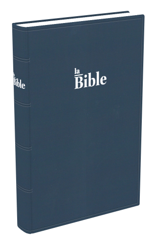 Bible Darby, format grand, bleu - couverture bleu