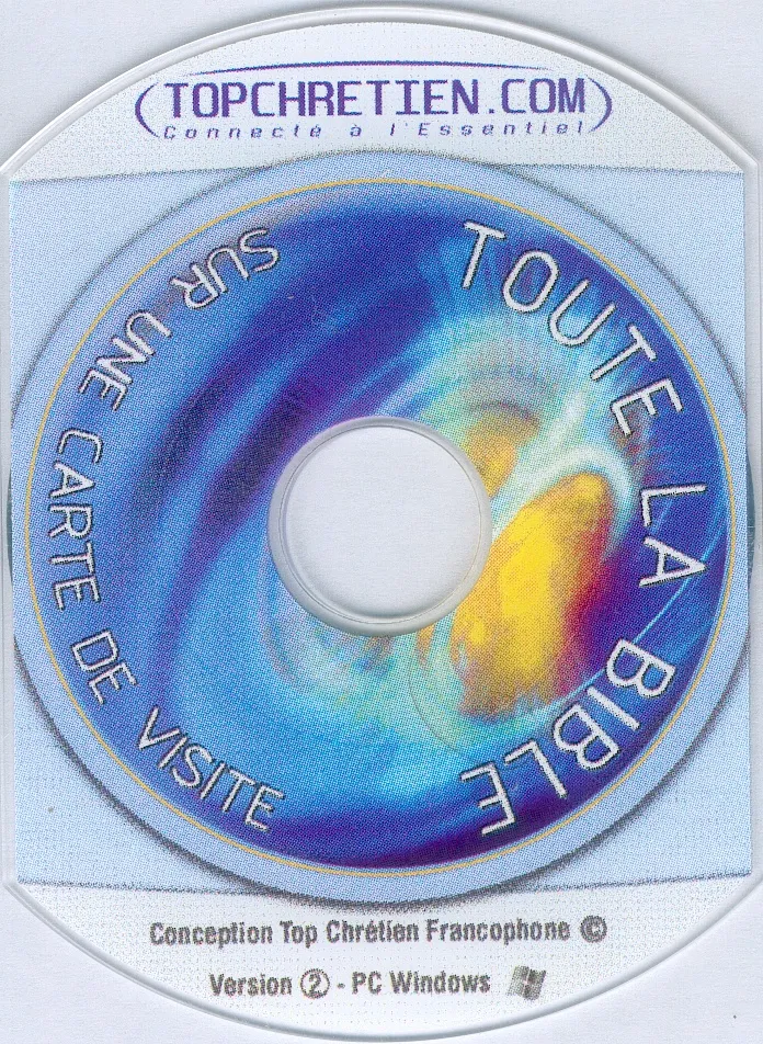TOUTE LA BIBLE SUR UNE CARTE DE VISITE CD ROM