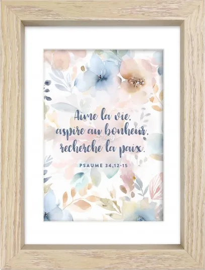 Mon cadre inspiration - Aime la vie