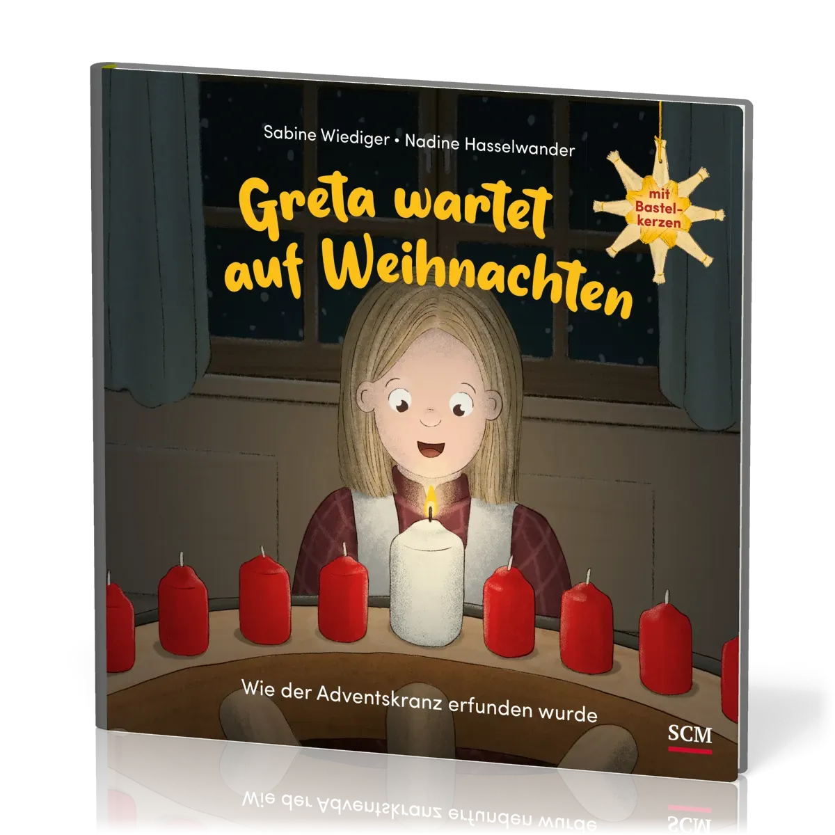 Greta wartet auf Weihnachten - Wie der Adventskranz erfunden wurde - Mit Bastelkerzen