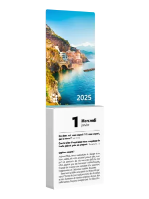Calendrier La Bonne Semence - support pliant, à effeuiller