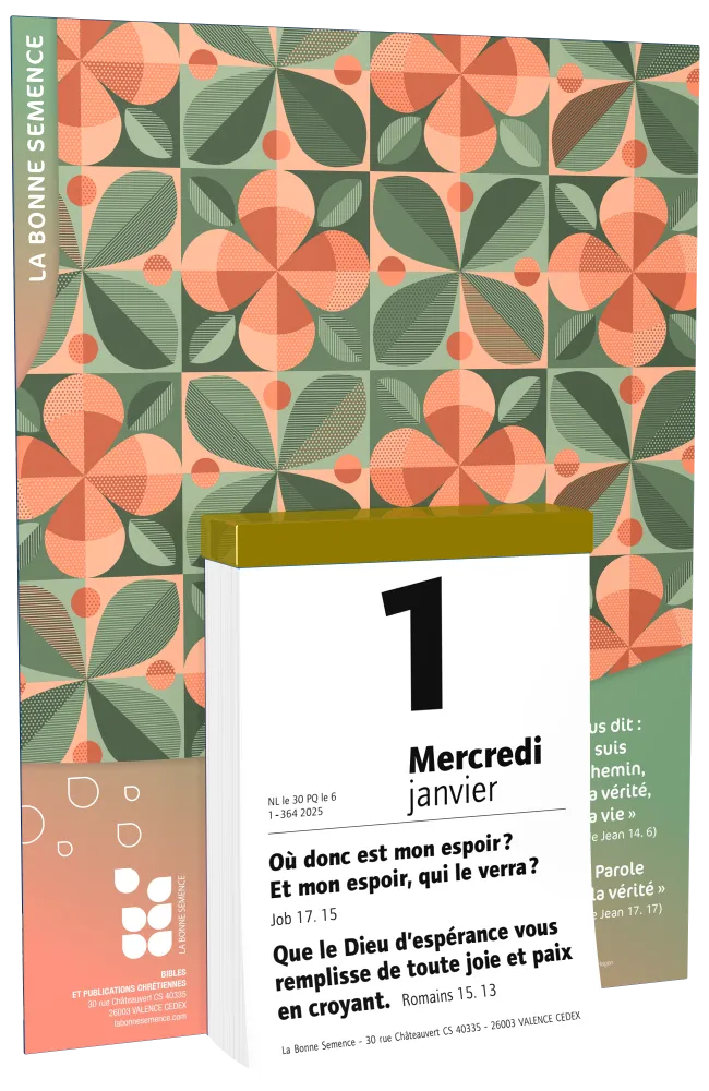 Französisch, Gute Saat - Abreisskalender