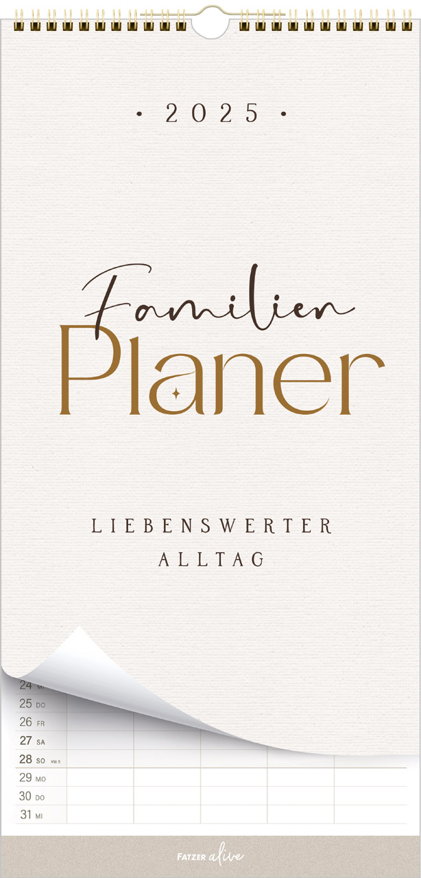 Liebenswerter Alltag - Familien-Terminplaner