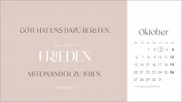 Leben in seiner Gegenwart - Tischkalender