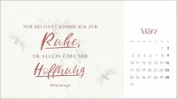 Leben in seiner Gegenwart - Tischkalender