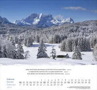 Berge dreisprachig: Deutsch, Französisch, Englisch - Wandkalender Berge dreisprachig: Deutsch, Französisch, Englisch - Wandkalender