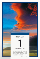 Calendrier Parole pour aujourd'hui - Éphéméride, à effeuiller