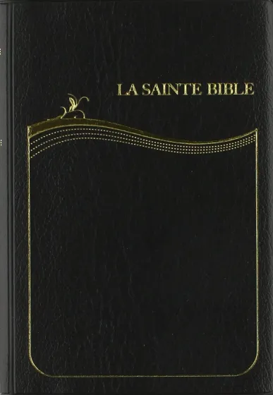 Bible Segond 1910, miniature, noire - couverture souple, flexa