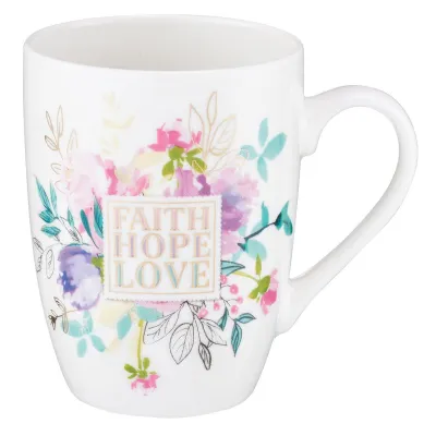 Tasse - Faith, Hope, Love