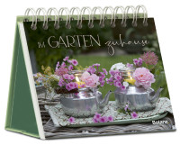 Aufstellbuch gross - Im Garten zuhause - mit 24 Postkarten