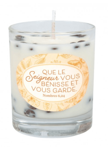 Bougie parfumée vanille et café