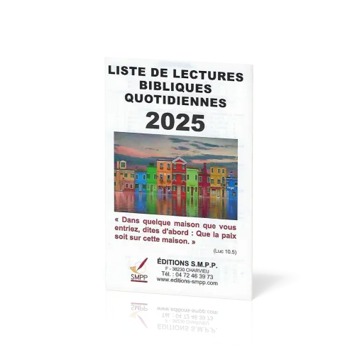 Liste de lectures bibliques 2025