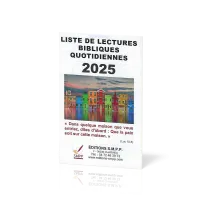 Liste de lectures bibliques 2027
