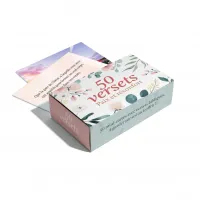 Lot de 50 mini-cartes - "Paix et réconfort"