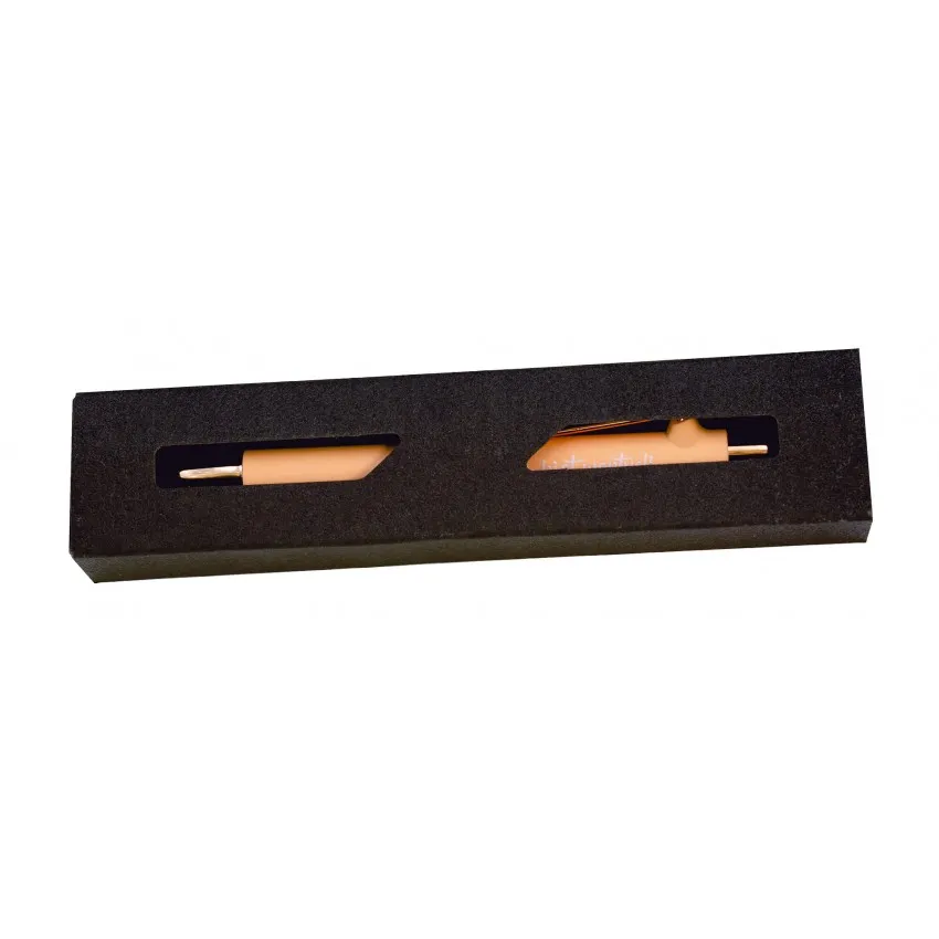 Stylo à bille avec stylet tactile - gris, bleu, marron, rose, lilas