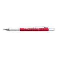 Stylo multi-outil rouge "Le Seigneur est ma force"