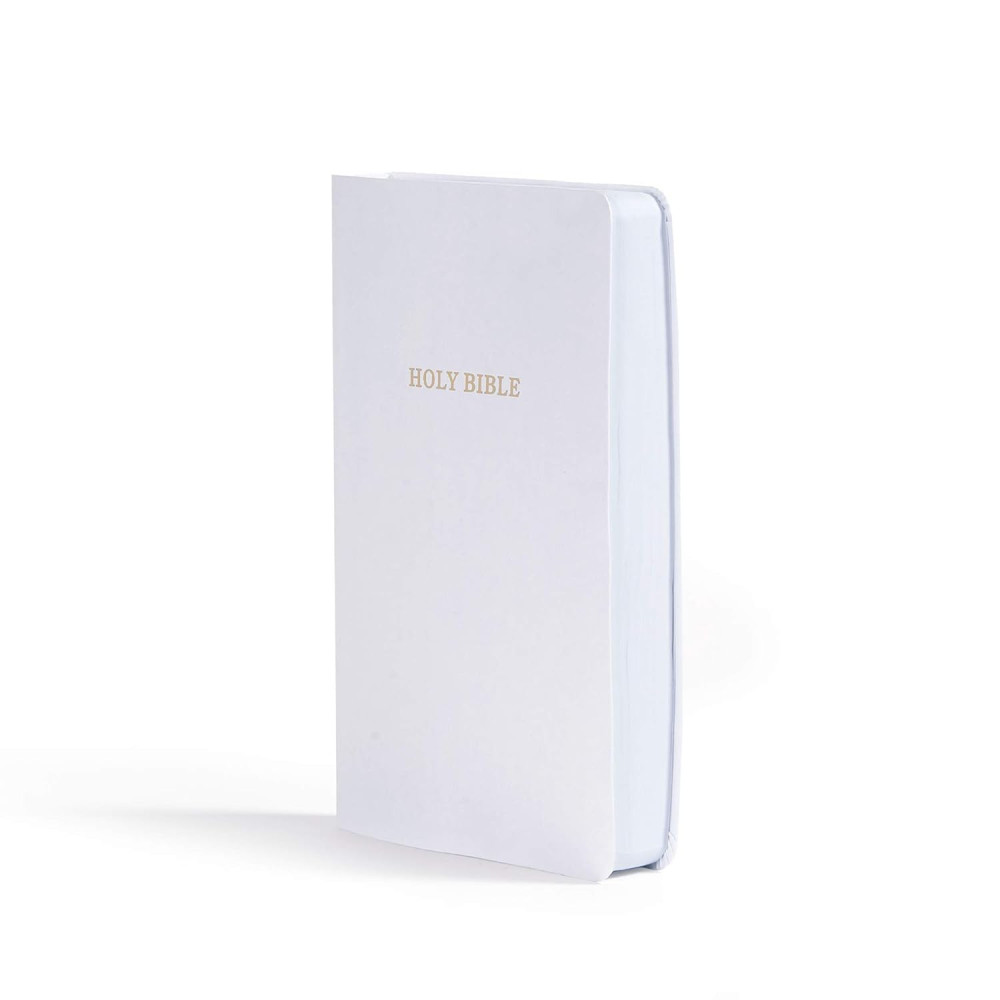 Englisch, Bibel King James Version, Kunstleder, weiss, Gift & Award