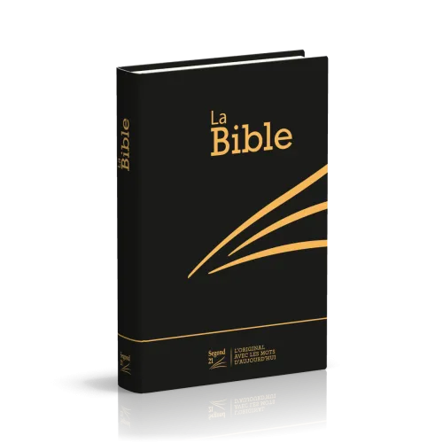Bible Segond 21 compacte - couverture rigide Skivertex noire