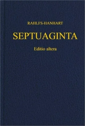 SEPTUGINTA, GRIECHISCH TEXT VON DIE SEPTANTE