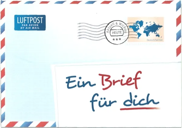 Allemand, Une lettre pour vous