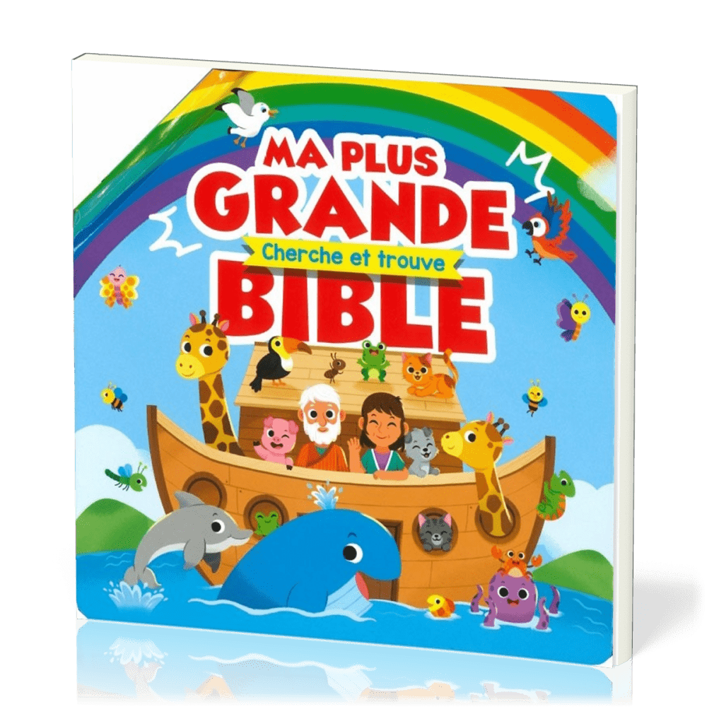 Ma plus grande Bible - Cherche et trouve [livre dépliant]
