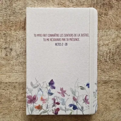 Carnet de notes Actes 2.28 - A5 toile avec élastique
