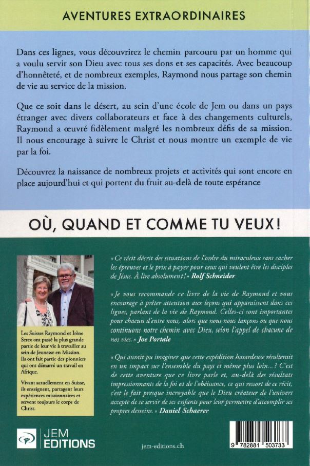 Où, quand et comme tu veux - L'histoire de Jeunesse en Mission au Togo