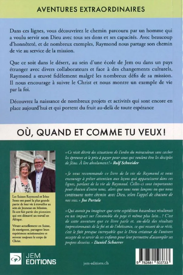 Où, quand et comme tu veux - L'histoire de Jeunesse en Mission au Togo