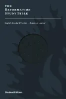 Anglais, Bible ESV, Reformation Study Bible, Student Edition - Midnight Blue, Premium Leather...