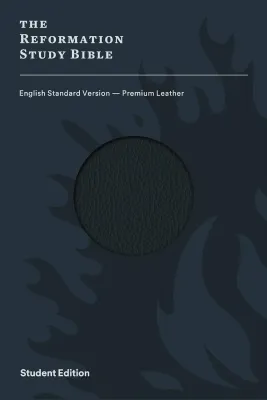 Anglais, Bible ESV, Reformation Study Bible, Student Edition - Midnight Blue, Premium Leather...