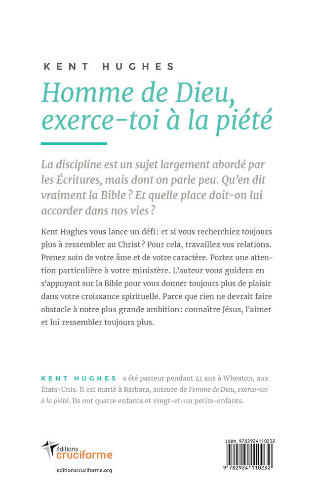 Homme de Dieu, exerce-toi à la piété - Les disciplines spirituelles d'un homme attaché à Dieu