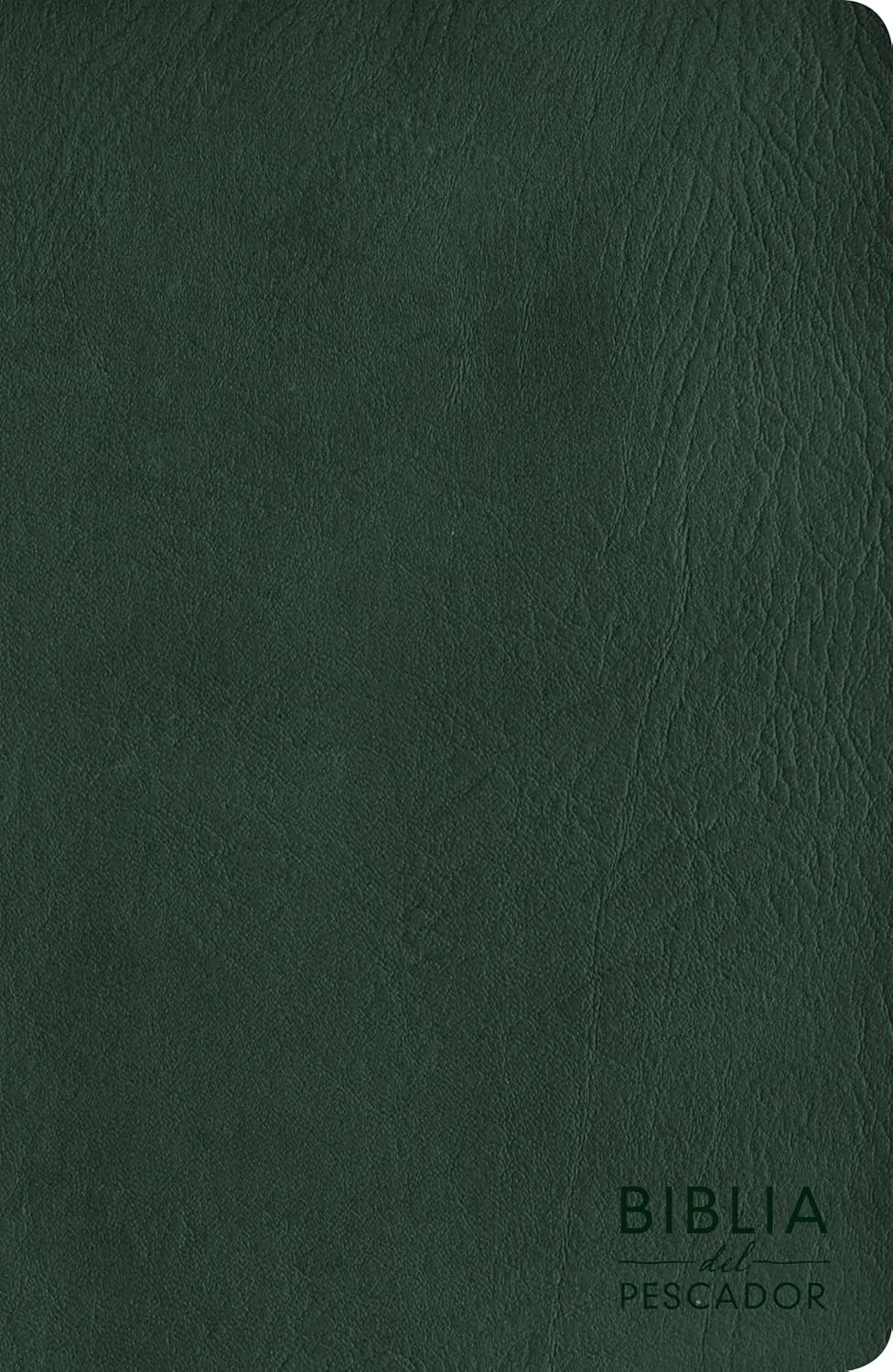 Espagnol, Bible, NVI, Biblia del Pescador, similicuir, vert, tranche argentée, gros caractères