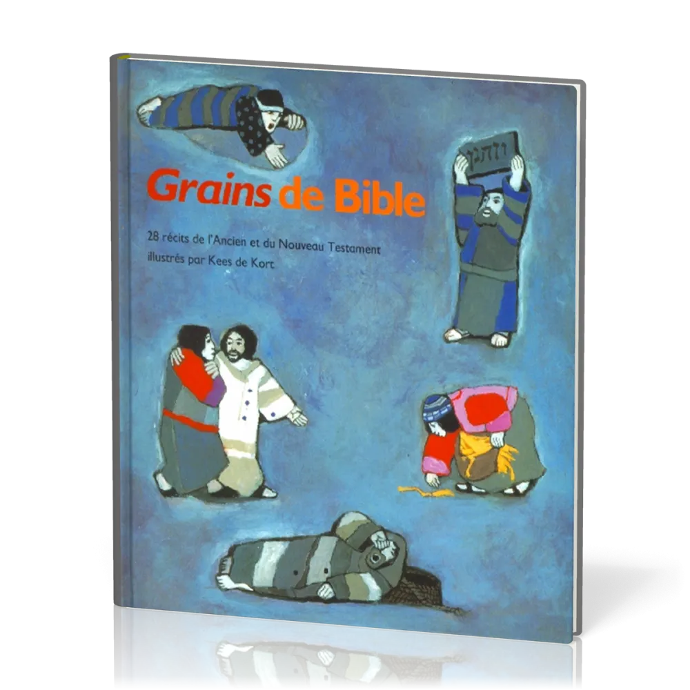 GRAINS DE BIBLE - BIBEL-BILDERBUCH, FRANZ, 4-5 ANS