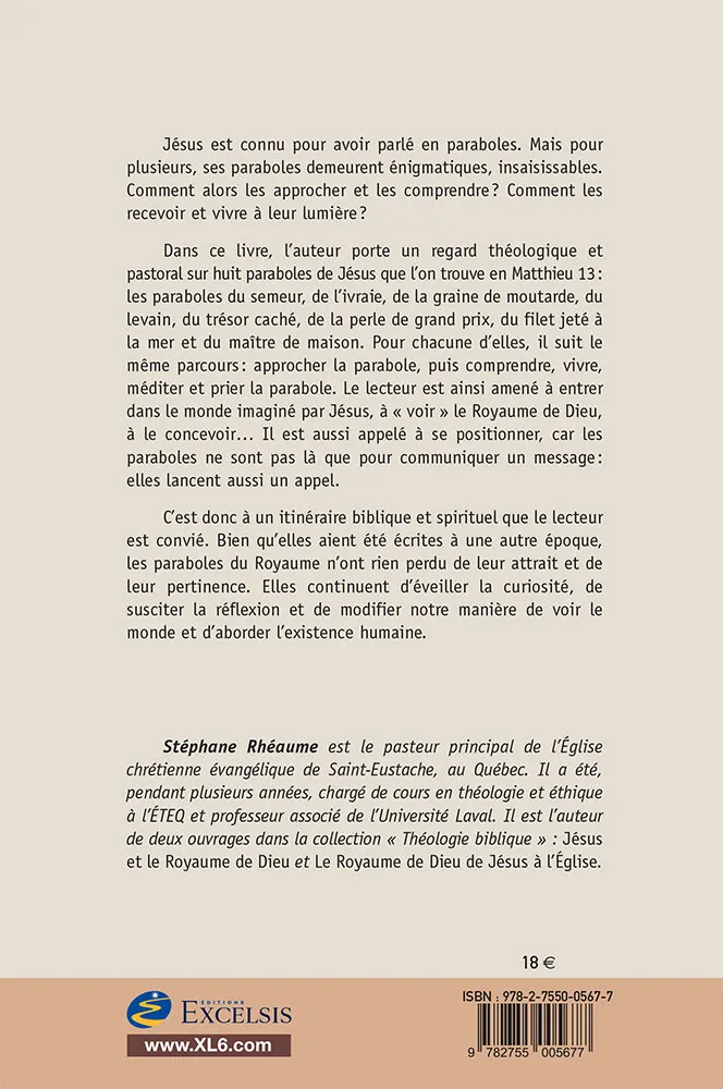 Paraboles du Royaume (Les) - Un regard théologique et pastoral