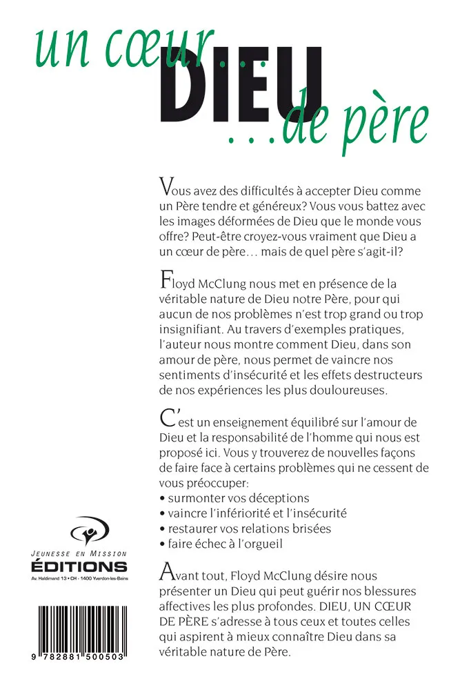 Dieu un coeur de père - Nouvelle édition avec guide d'étude