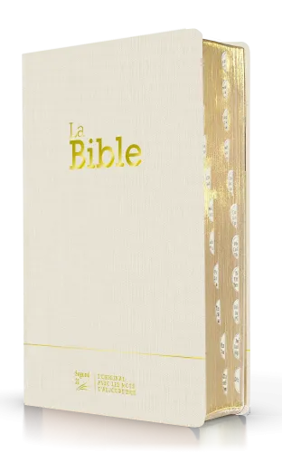 Bible Segond 21 compacte (Premium Style) - couverture semi-rigide toile blanche, avec tranches...